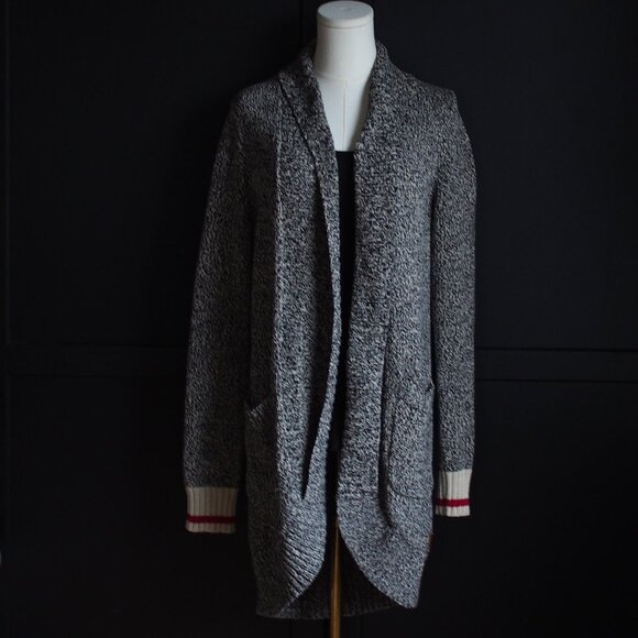 Roots | Cabin Cotton Blend, Oversized Open Cardigan - Picture 1 of 8